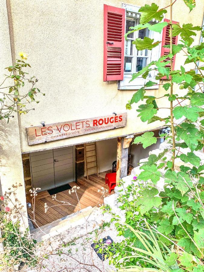 Les Volets Rouges Bed & Breakfast Arbois Exterior foto